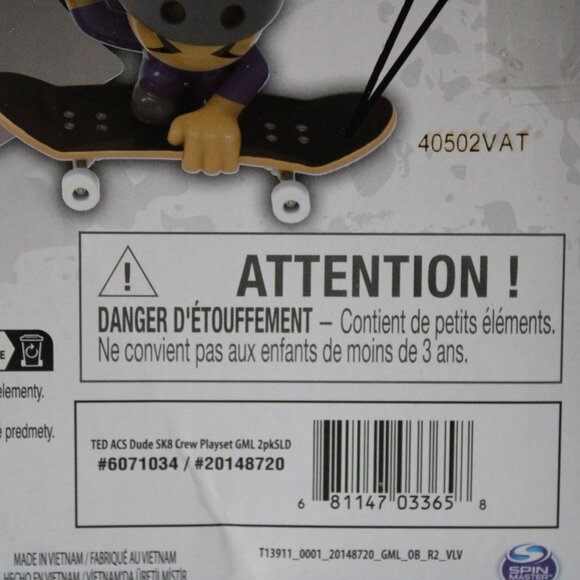 Tech Deck Sk8 Crew Ultra SK8 Bus Series 1 Transforms into 3-Ramp Skate Park NEW - Picture 6 of 7